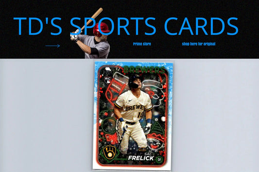 Sal Frelick baseball card from 2024 Topps Holiday H35 Sal Frelick collection