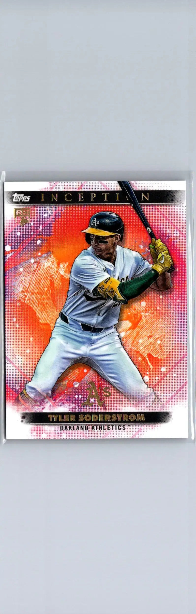 2024 Topps Inception Tyler Soderstrom baseball card front view showcasing collectible card