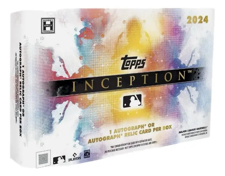 2024 Topps Inception Baseball Hobby Box showcasing Topps Inception baseball cards
