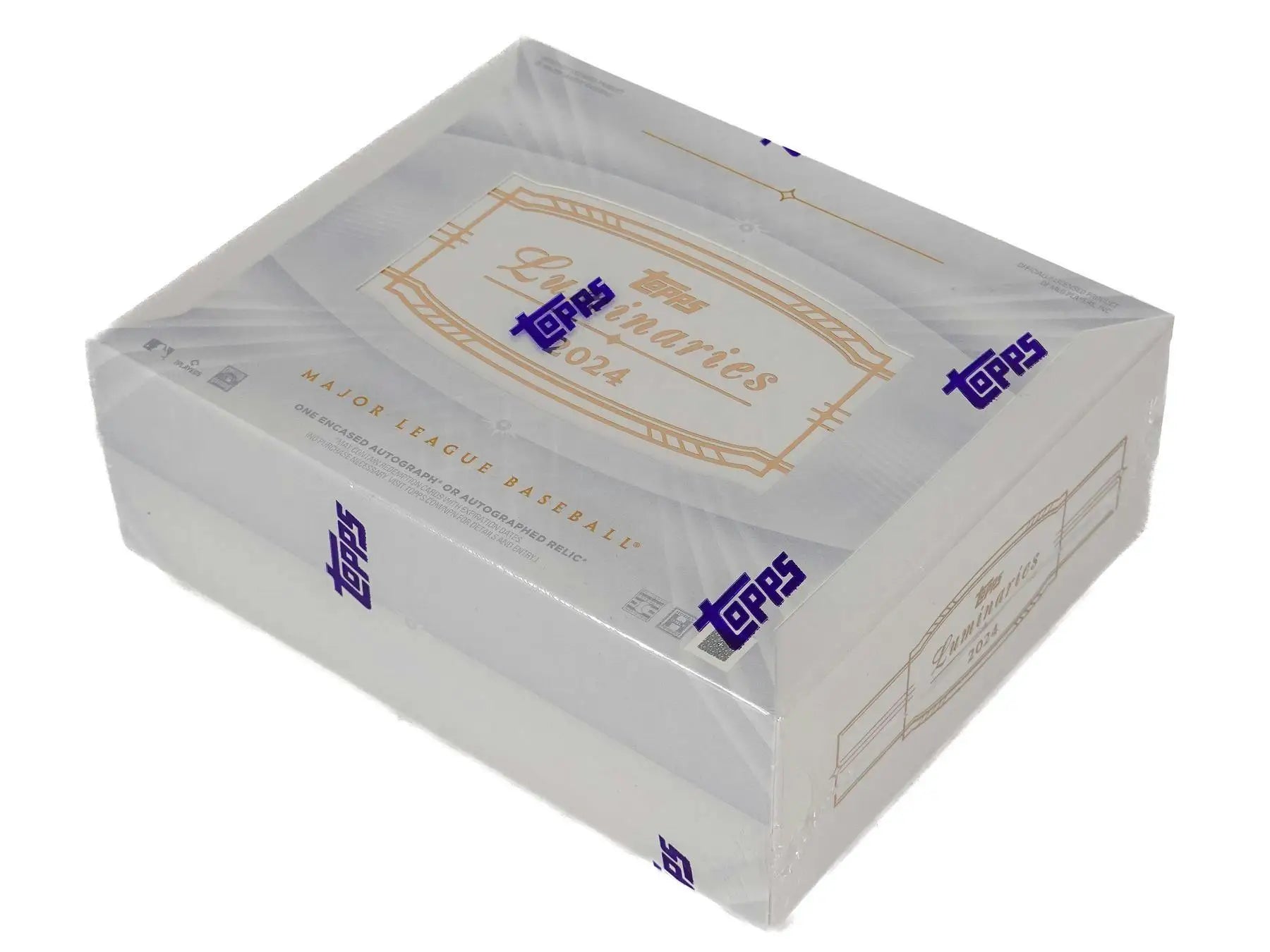 Sealed 2024 Topps Luminaries Baseball Hobby Box with Home Run Kings cards