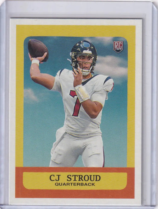 2024 Topps Magic CJ Stroud rookie football card Houston Texans collectible
