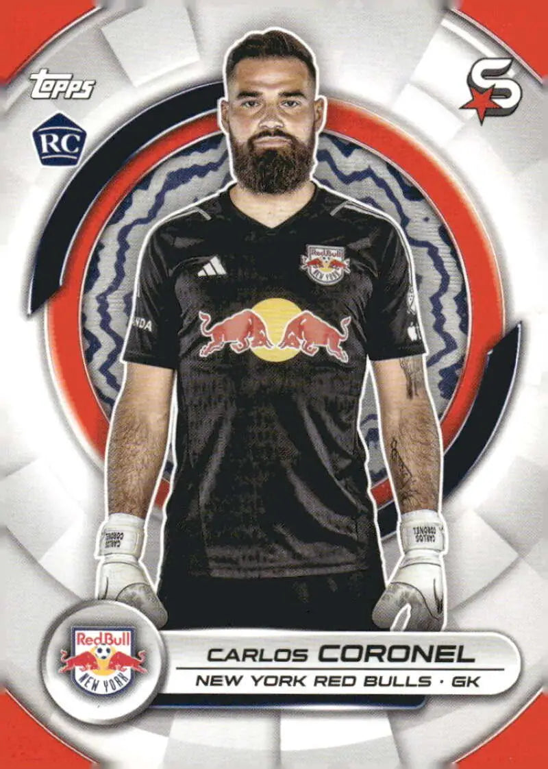 2024 Topps MLS Superstars #174 Carlos Coronel NM-MT RC Rookie New York Red Bulls Soccer Card