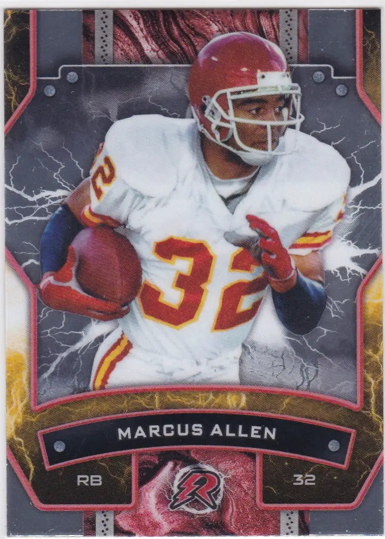 Marcus Allen football card featuring Kansas City Chiefs player from 2024 Topps Resurgence