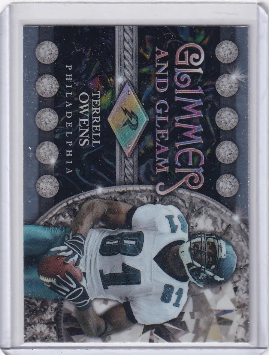 2024 Topps Resurgence Glimmer and Gleam #GG-17 Terrell Owens - Eagles