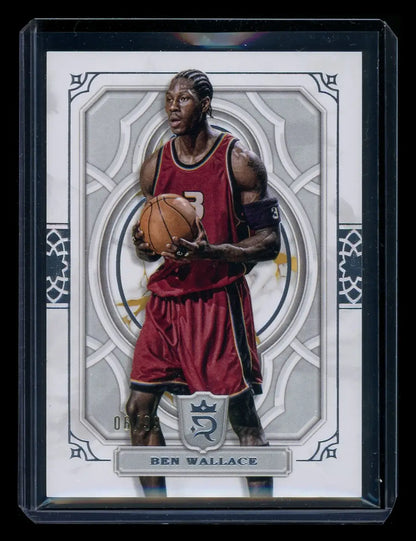 2024 Topps Royalty Ben Wallace basketball trading card in protective case