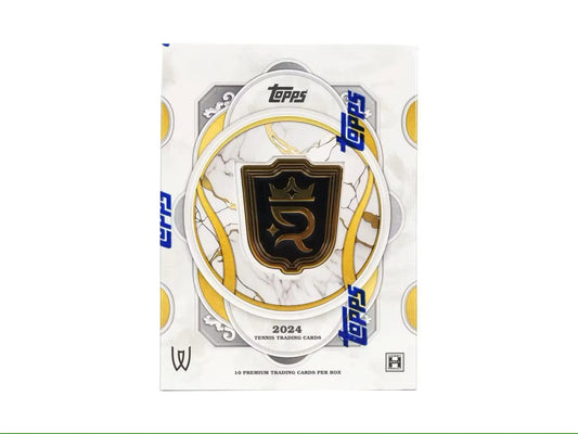Topps 2024 Royalty Collection Tennis Hobby Box featuring trading cards