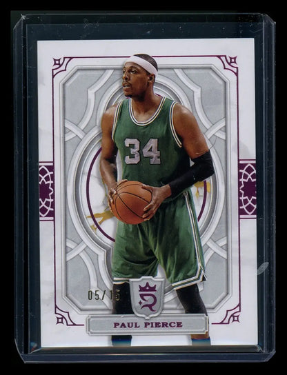 Paul Pierce Topps Royalty Point basketball trading card 05/15 in 2024 Topps Royalty Point collection
