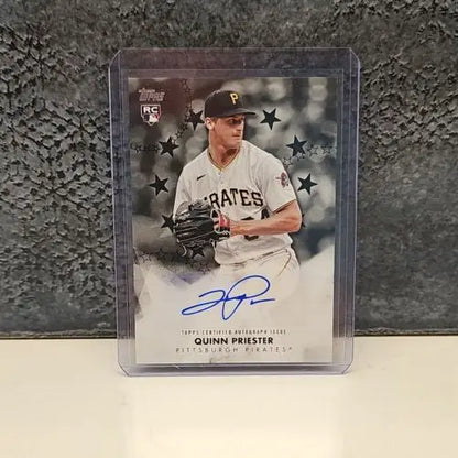 Quinn Priester baseball stars autograph card from 2024 Topps Series 2 Baseball Stars