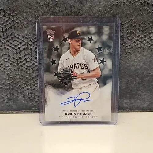 Quinn Priester baseball stars autograph card from 2024 Topps Series 2 Baseball Stars