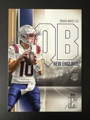 2024 Topps Signature Class Bronze SP Rookie - Drake Maye - RC - Patriots