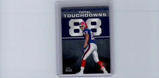 Andre Reed football card from 2024 Topps Signature Class showcasing Andre Reed Zone Out design