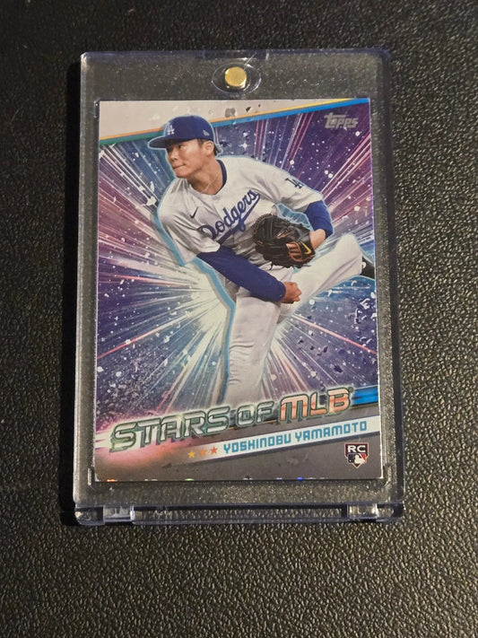 2024 Topps #SMLB-57 Yoshinobu Yamamoto Stars of MLB - Trading Card