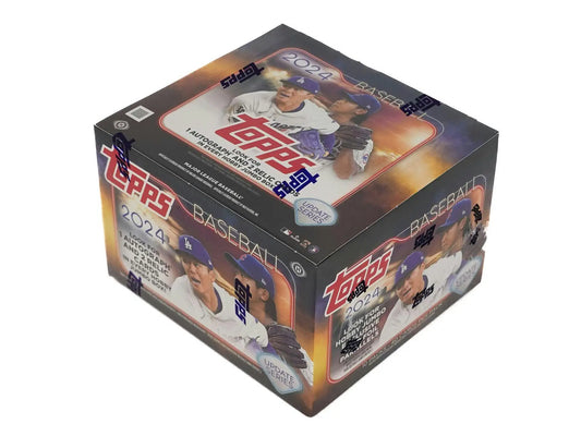 2024 Topps Update Series Baseball Hobby Jumbo Box with relic cards and gold parallel