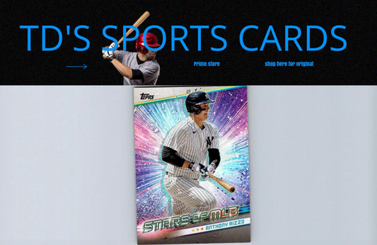 Anthony Rizzo baseball card from 2024 Topps Update RizZo Stars of MLB set