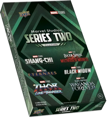 2024 Upper Deck Marvel Studios Series 2 Cinematic Hobby Box with Marvel Studios trading card box