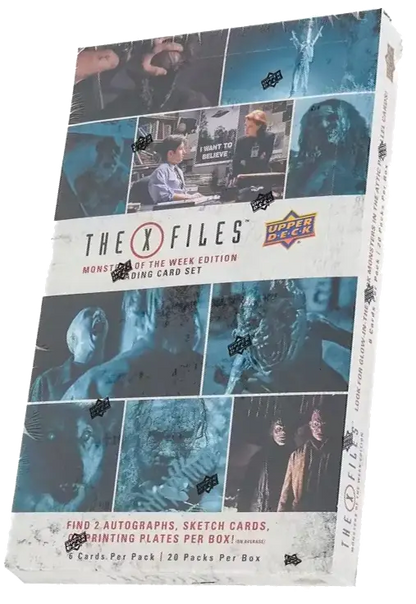 2024 Upper Deck The X-Files Monsters of the Week Edition Card Box displayed for sale