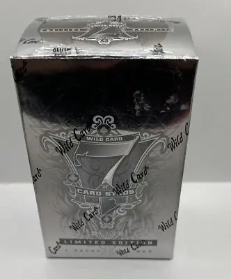 Sealed Wild Card playing card box from 2024 Wild Card 7 Card Studs Metal High Stakes Edt Football Hobby Box