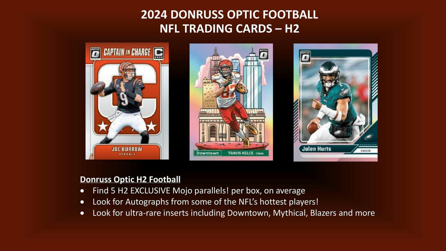 2024 Panini Donruss Optic Football H2 Box