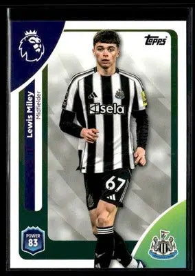 2025-26 Topps Premier League Lewis Miley football trading card product image