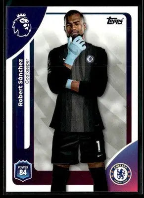 Soccer trading card of Robert Sánchez from Topps Premier League 2025-26 series