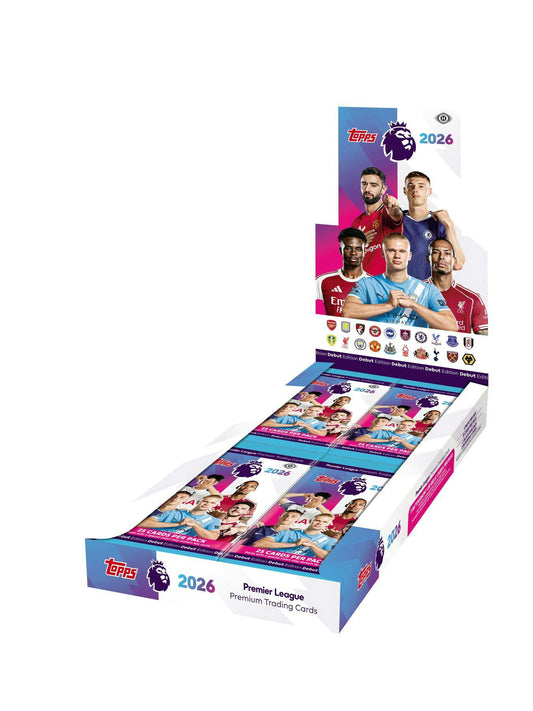 2025 - 26 Topps Premier League EPL Soccer Hobby Box | Columbia Sports Cards - Columbia Hobby - Sports Card Boxes - Toploaders - Card Savers