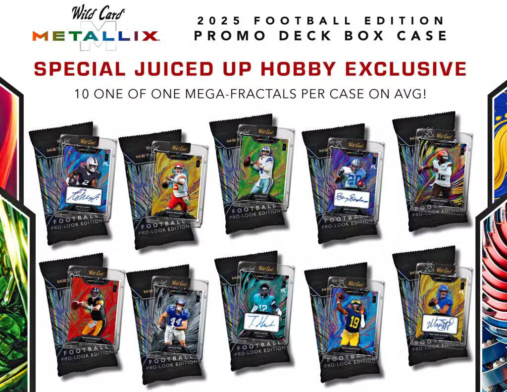 2025 Wild Card Metallix Football Promo Deck Box | Columbia Sports Cards