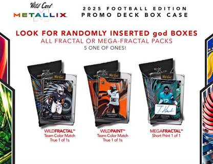 2025 Wild Card Metallix Football Promo Deck Box | Columbia Sports Cards
