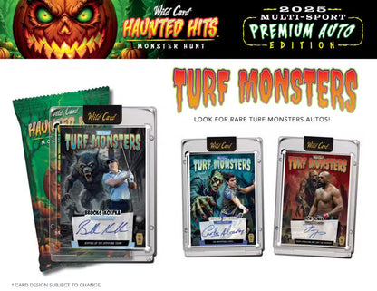 2025 Wild Card Haunted Hits Multi-Sport Premium Auto Edition Hobby Jumbo Box | Columbia Sports Cards