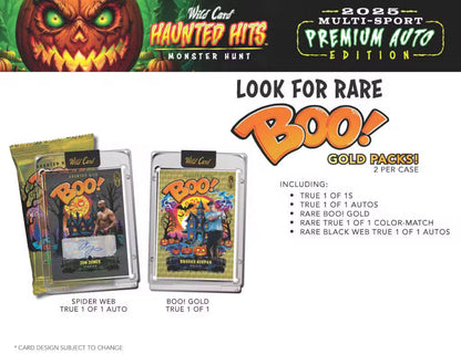 2025 Wild Card Haunted Hits Multi-Sport Premium Auto Edition Hobby Jumbo Box | Columbia Sports Cards