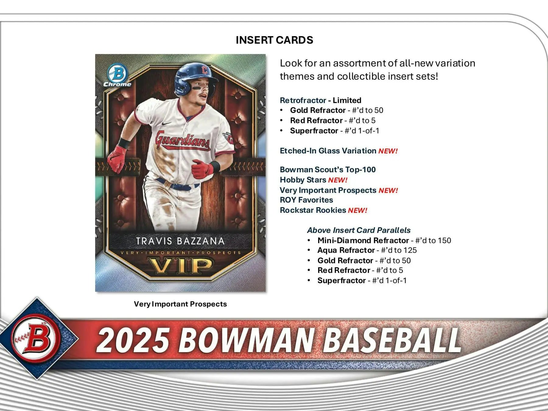 2025 Bowman Baseball Card featuring red refractor breaker exclusive gold refractor design