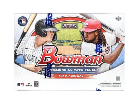 2025 Bowman Baseball Breaker Delight Box with Red Refractor and Gold Refractor cards