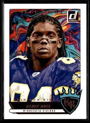 Randy Moss football card from 2025 Donruss All-Time Gridiron Kings collection