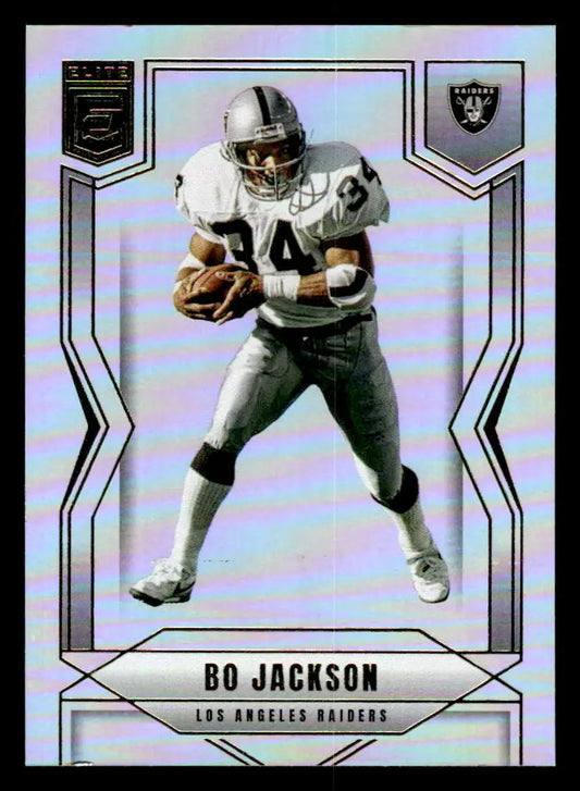 2025 Donruss Elite Bo Jackson Los Angeles Raiders football trading card