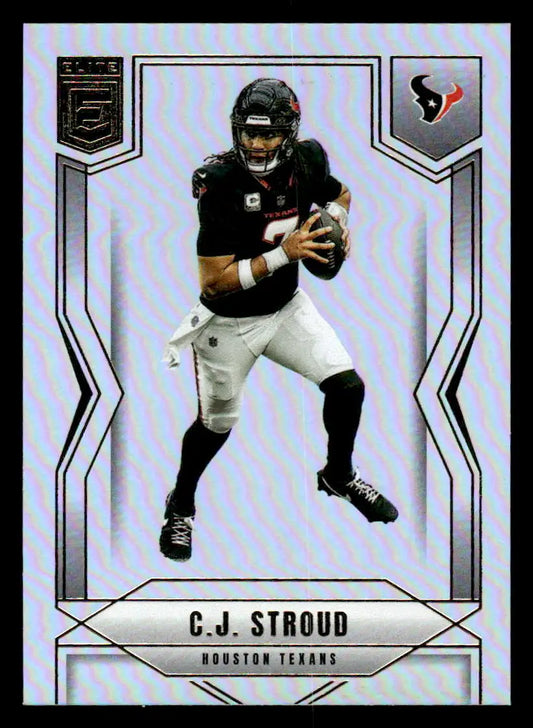 2025 Donruss Elite C.J. Stroud Houston Texans football trading card