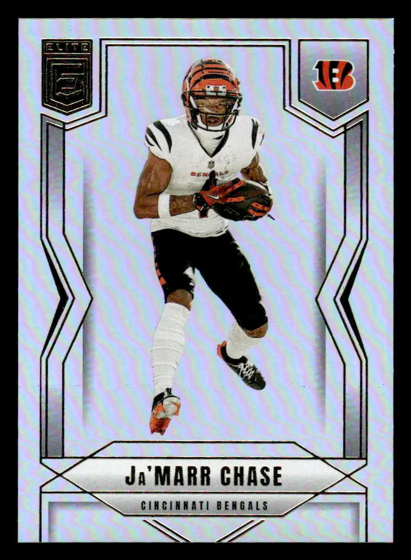 2025 Donruss Elite Ja’Marr Chase Cincinnati Bengals football trading card image