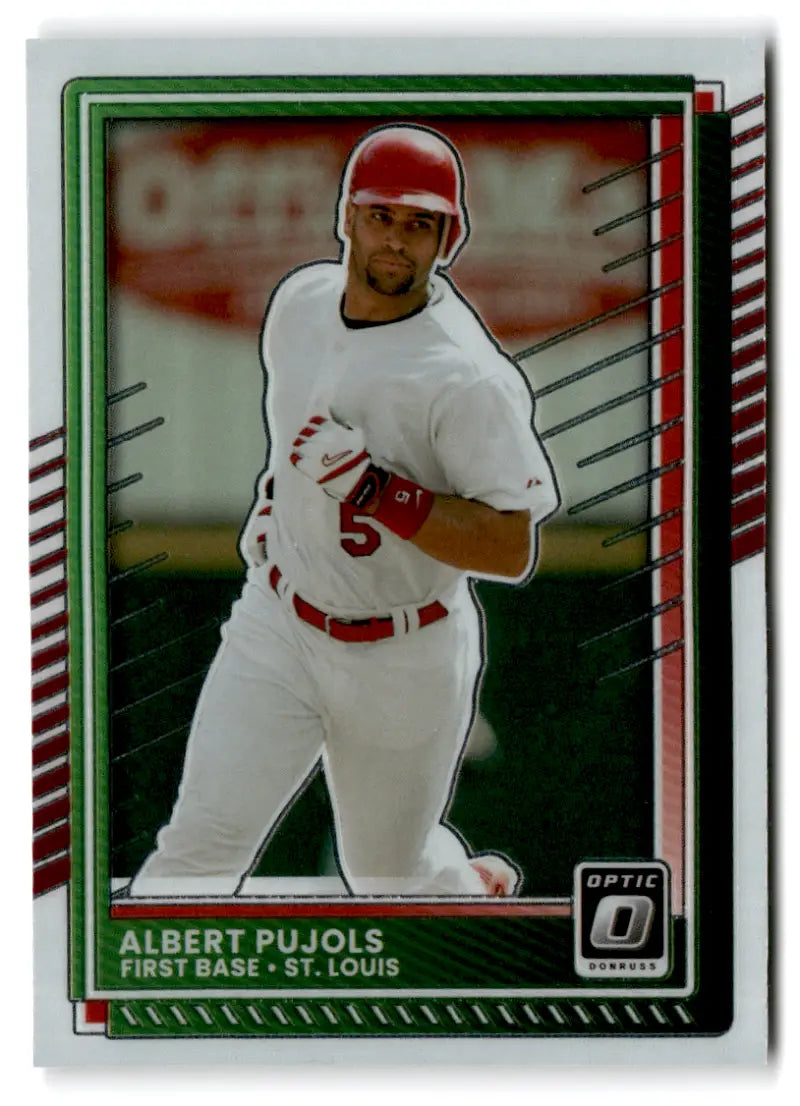2025 Donruss Optic #6 Albert Pujols NM-MT Cardinals