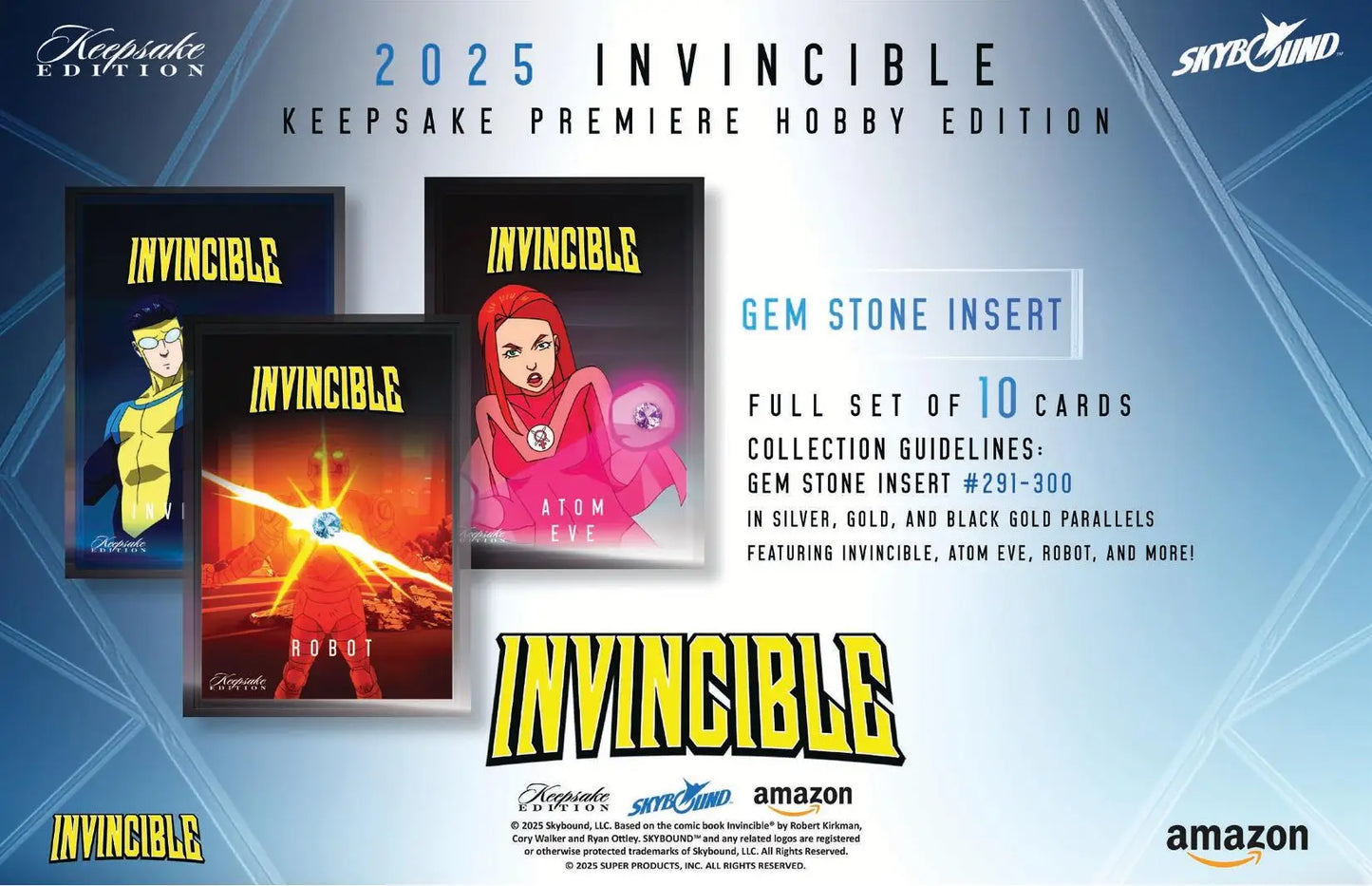 2025 Keepsake Invincible Season 1 Premiere Edition Hobby Box - Non-Sport Sealed