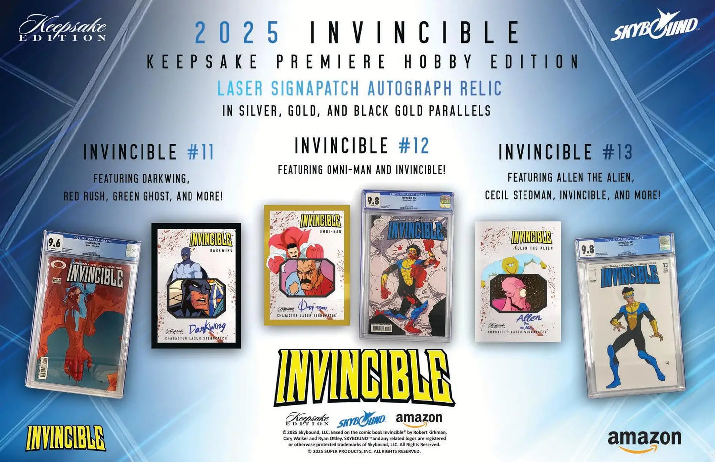 2025 Keepsake Invincible Season 1 Premiere Edition Hobby Box - Non-Sport Sealed