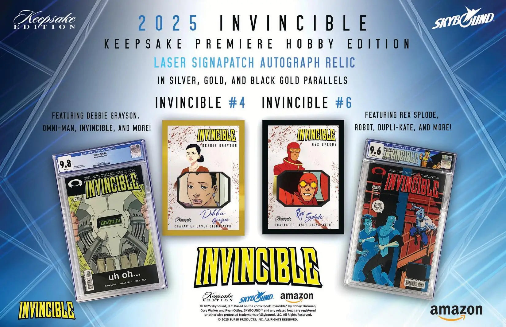 2025 Keepsake Invincible Season 1 Premiere Edition Hobby Box - Non-Sport Sealed