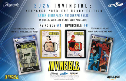 2025 Keepsake Invincible Season 1 Premiere Edition Hobby Box - Non-Sport Sealed