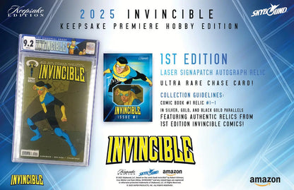 2025 Keepsake Invincible Season 1 Premiere Edition Hobby Box - Non-Sport Sealed