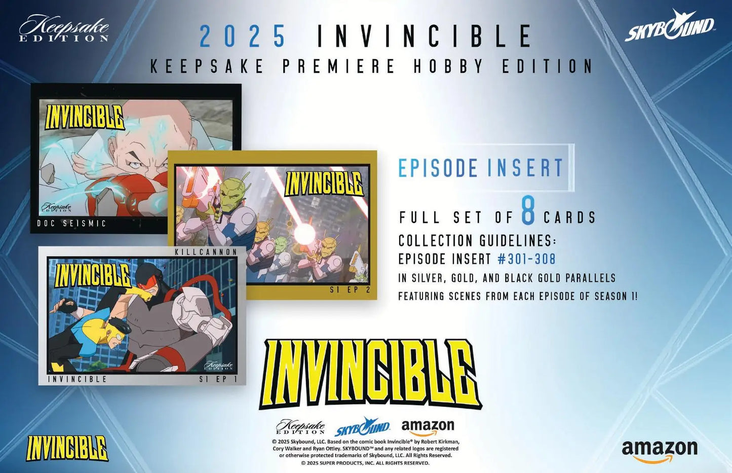 2025 Keepsake Invincible Season 1 Premiere Edition Hobby Box - Non-Sport Sealed