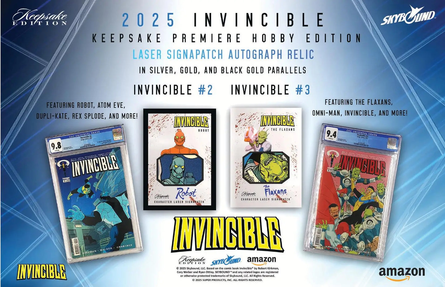 2025 Keepsake Invincible Season 1 Premiere Edition Hobby Box - Non-Sport Sealed