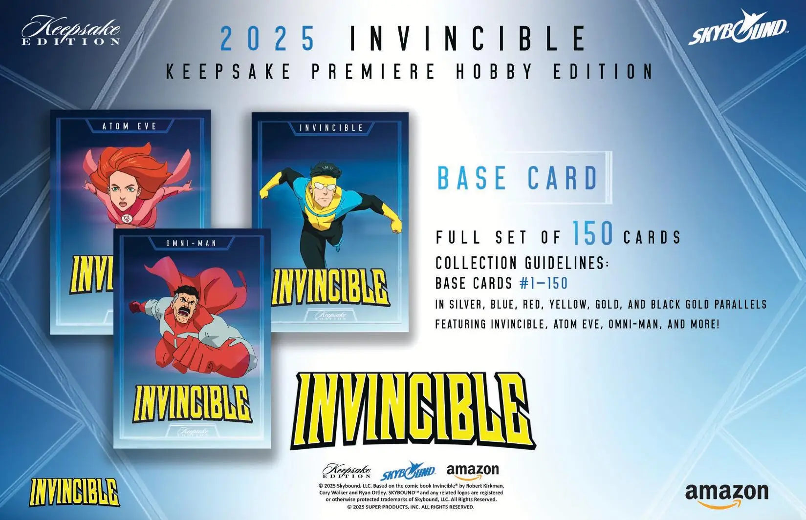 2025 Keepsake Invincible Season 1 Premiere Edition Hobby Pack - Non-Sport Sealed