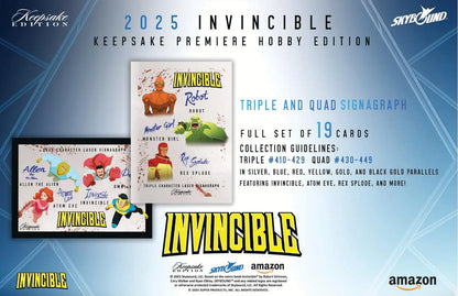 2025 Keepsake Invincible Season 1 Premiere Edition Hobby Pack - Non-Sport Sealed