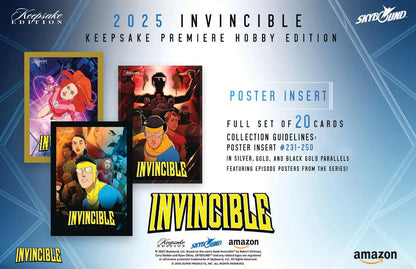 2025 Keepsake Invincible Season 1 Premiere Edition Hobby Pack - Non-Sport Sealed