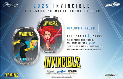 2025 Keepsake Invincible Season 1 Premiere Edition Hobby Pack - Non-Sport Sealed