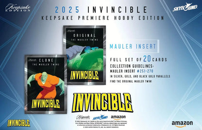 2025 Keepsake Invincible Season 1 Premiere Edition Hobby Pack - Non-Sport Sealed