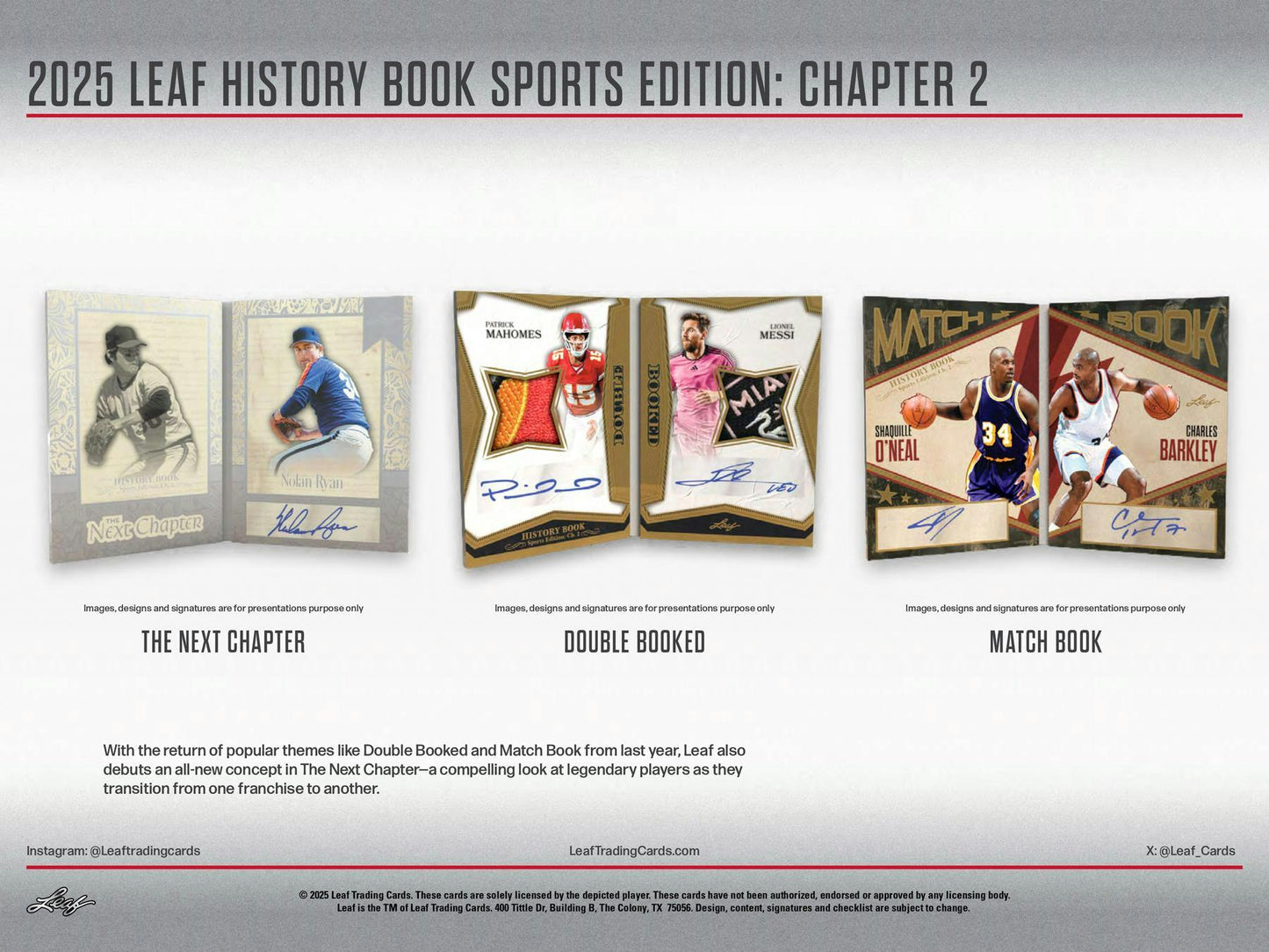 2025 Leaf History Book Sports Edition: Chapter 2 Hobby Box | Columbia Sports Cards