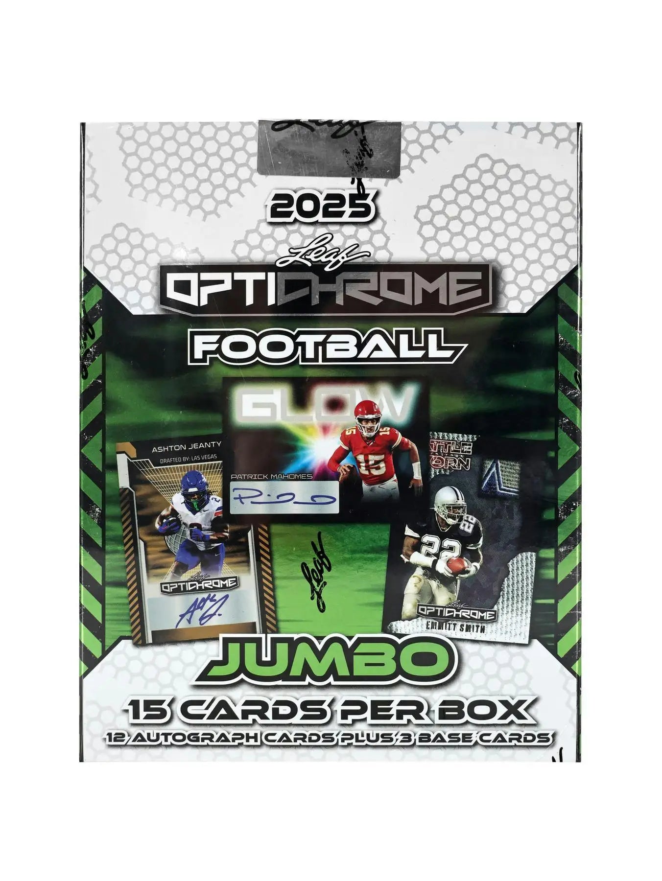 2025 Leaf Optichrome Football Hobby Jumbo Box | Columbia Sports Cards - Sports Card Hobby Boxes